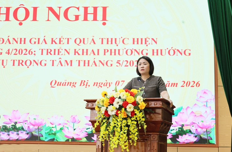 UBND xã Quảng Bị giao ban đánh giá kết quả thực hiện nhiệm vụ tháng 4, triển khai phương hướng, nhiệm vụ trọng tâm tháng 5/2026- Ảnh 3.