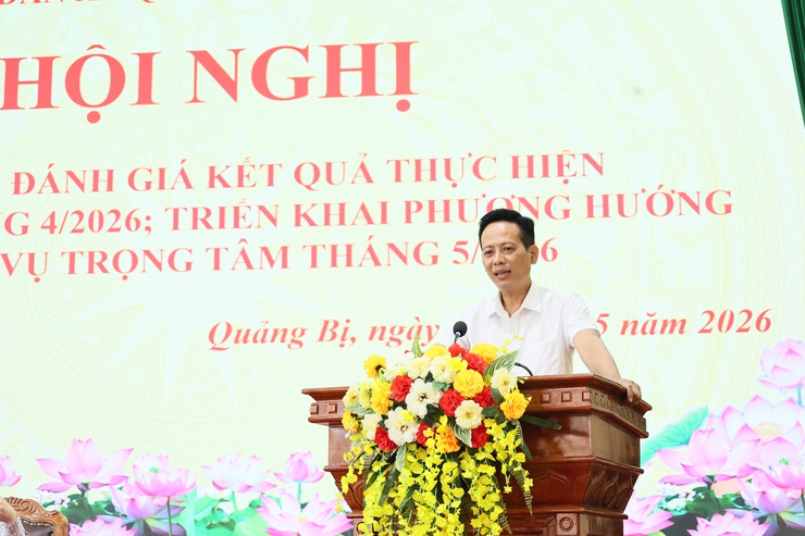 UBND xã Quảng Bị giao ban đánh giá kết quả thực hiện nhiệm vụ tháng 4, triển khai phương hướng, nhiệm vụ trọng tâm tháng 5/2026- Ảnh 11.