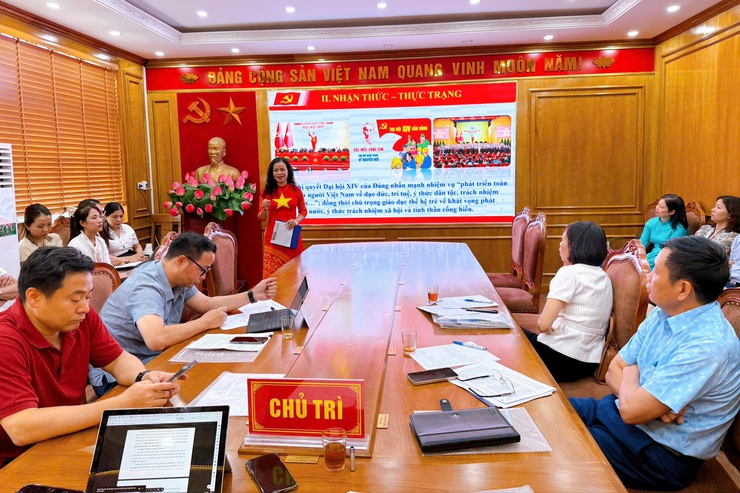 Thanh Liệt: Sôi nổi vòng sơ khảo Hội thi Báo cáo viên, tuyên truyền viên giỏi năm 2026- Ảnh 3.