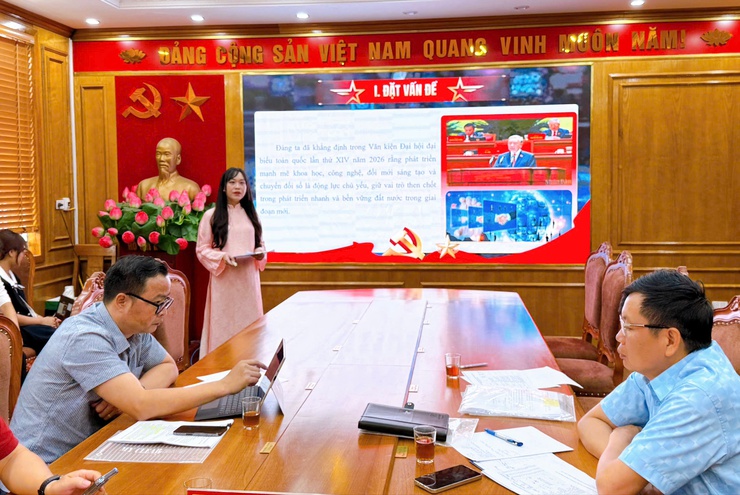 Thanh Liệt: Sôi nổi vòng sơ khảo Hội thi Báo cáo viên, tuyên truyền viên giỏi năm 2026- Ảnh 5.
