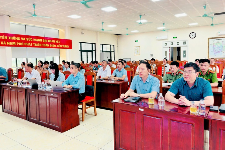 Xã Nam Phù dự hội nghị triển khai Luật Thủ đô năm 2026- Ảnh 3.