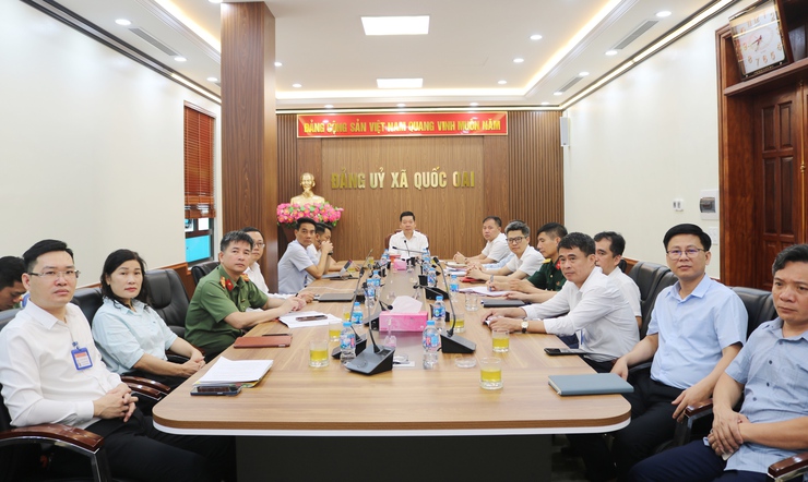 Quốc Oai dự hội nghị trực tuyến Hà Nội triển khai thi hành Luật Thủ đô năm 2026- Ảnh 3.