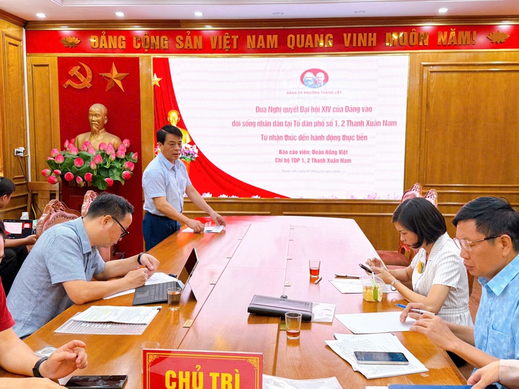 Thanh Liệt: Sôi nổi vòng sơ khảo Hội thi Báo cáo viên, tuyên truyền viên giỏi năm 2026- Ảnh 7.