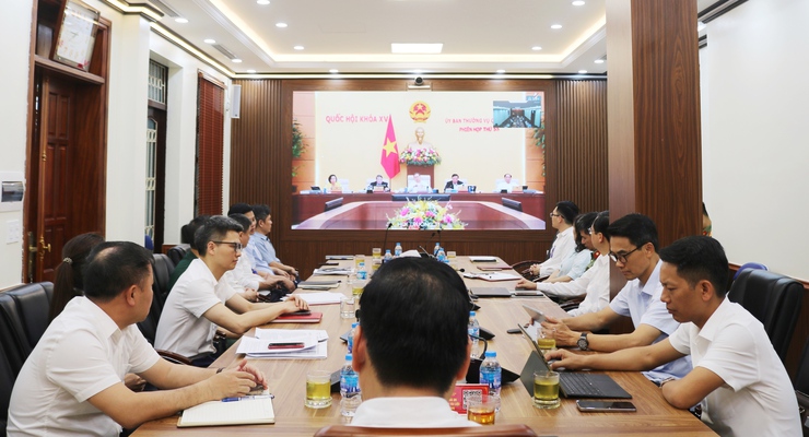 Quốc Oai dự hội nghị trực tuyến Hà Nội triển khai thi hành Luật Thủ đô năm 2026- Ảnh 4.