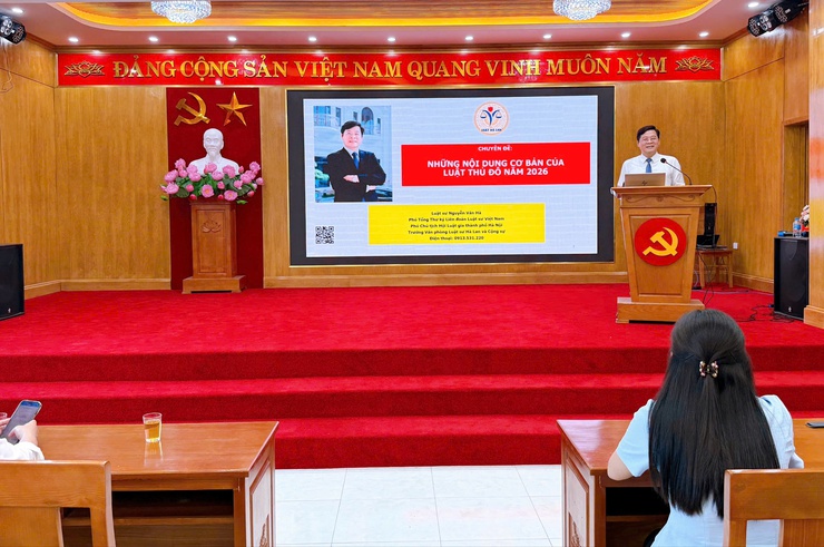 Thanh Liệt: Phổ biến những nội dung mới của Luật thủ đô (sửa đổi) năm 2026- Ảnh 3.