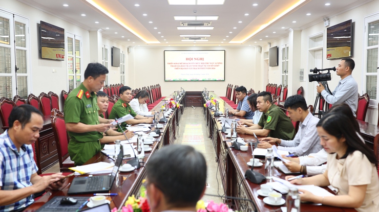 Xã Thạch Thất triển khai kế hoạch tham gia Hội thi “Lực lượng tham gia bảo vệ an ninh, trật tự ở cơ sở giỏi” năm 2026- Ảnh 3.