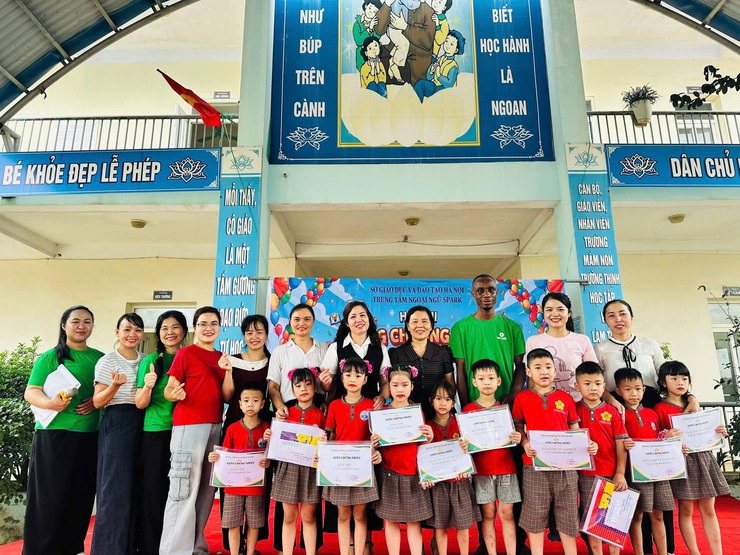 Trường mầm non trường Thịnh nâng cao kỹ năng tiếng Anh cho trẻ qua Hội thi “Rung chuông vàng”- Ảnh 6.