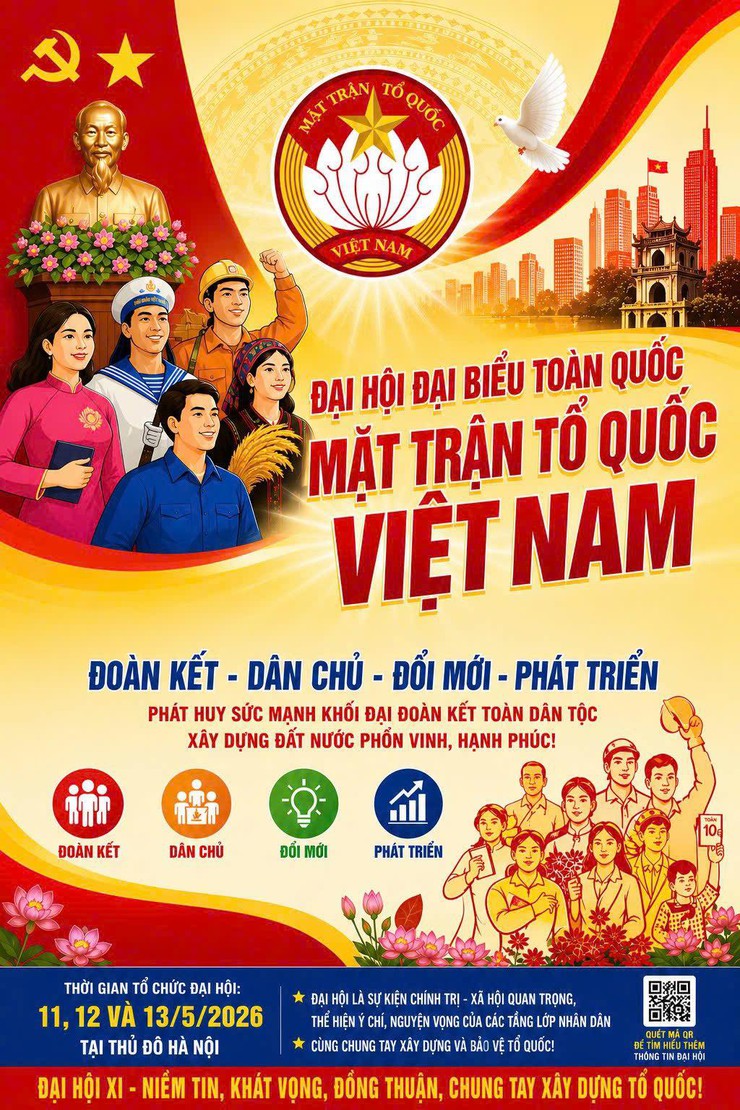 Những điểm mới và đột phá của Đại hội đại biểu toàn quốc MTTQ Việt Nam lần thứ XI, nhiệm kỳ 2026 - 2031.- Ảnh 1.