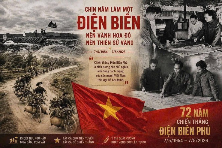 Kỷ niệm 72 năm Chiến thắng lịch sử Điện Biên Phủ (7/5/1954-7/5/2026): Tự hào về lịch sử và tin tưởng vào tương lai tươi sáng của đất nước- Ảnh 2.