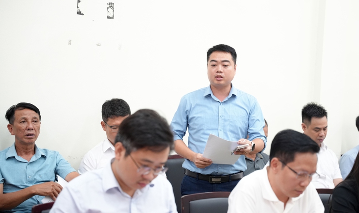 Phường Yên Nghĩa tổ chức kiểm điểm tiến độ thực hiện Dự án đầu tư xây dựng đường Đê Tả Đáy- Ảnh 3.