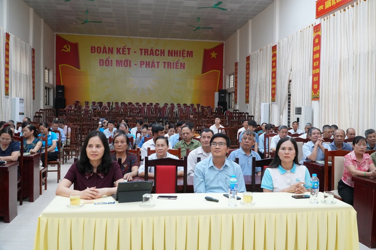 Ủy ban Mặt trận Tổ quốc xã Chuyên Mỹ tổ chức hội nghị “Tuyên truyền thực hiện an toàn thực phẩm” năm 2026- Ảnh 2.