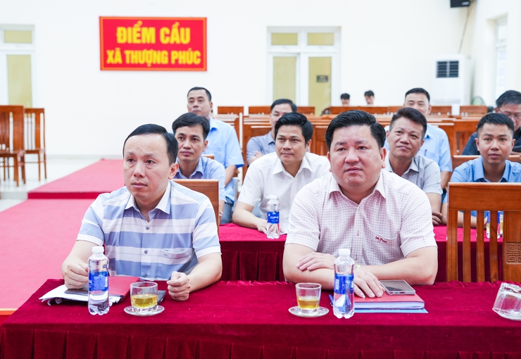 Thượng Phúc tham dự Hội nghị giao ban công tác tháng 4 của Thành ủy Hà Nội- Ảnh 2.