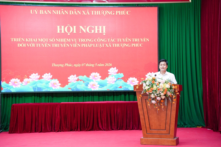Xã Thượng Phúc triển khai nhiệm vụ công tác tuyên truyền đối với đội ngũ tuyên truyền viên pháp luật- Ảnh 1.