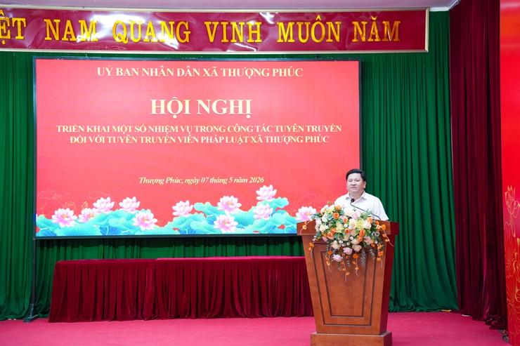 Xã Thượng Phúc triển khai nhiệm vụ công tác tuyên truyền đối với đội ngũ tuyên truyền viên pháp luật- Ảnh 2.