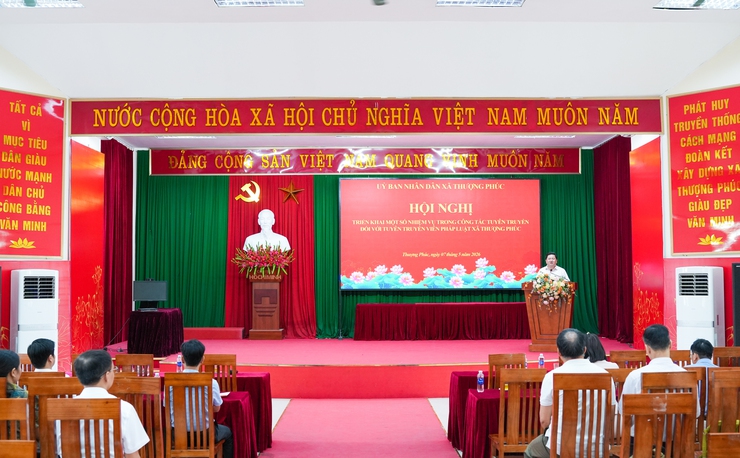 Xã Thượng Phúc triển khai nhiệm vụ công tác tuyên truyền đối với đội ngũ tuyên truyền viên pháp luật- Ảnh 3.