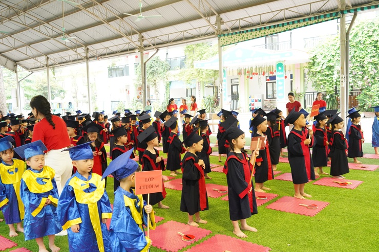 Trường Mầm non Phụng Châu tổ chức Hội thi “Rung chuông vàng” cho học sinh khối 4 tuổi- Ảnh 3.