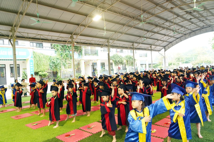 Trường Mầm non Phụng Châu tổ chức Hội thi “Rung chuông vàng” cho học sinh khối 4 tuổi- Ảnh 6.