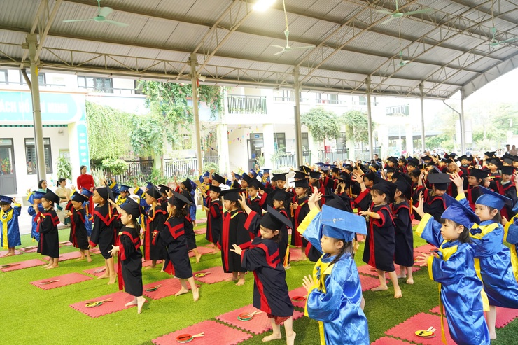 Trường Mầm non Phụng Châu tổ chức Hội thi “Rung chuông vàng” cho học sinh khối 4 tuổi- Ảnh 7.