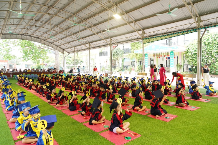 Trường Mầm non Phụng Châu tổ chức Hội thi “Rung chuông vàng” cho học sinh khối 4 tuổi- Ảnh 9.