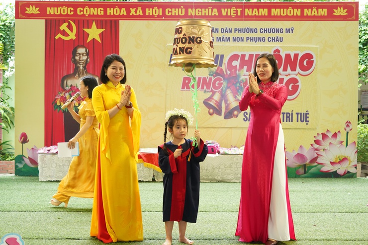 Trường Mầm non Phụng Châu tổ chức Hội thi “Rung chuông vàng” cho học sinh khối 4 tuổi- Ảnh 21.