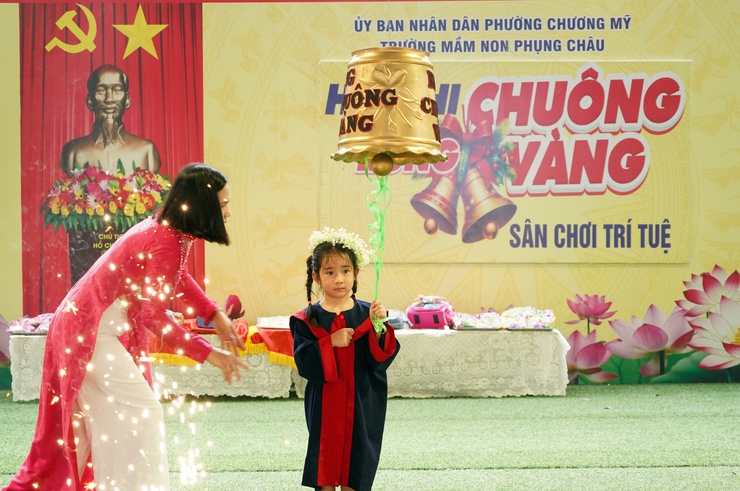 Trường Mầm non Phụng Châu tổ chức Hội thi “Rung chuông vàng” cho học sinh khối 4 tuổi- Ảnh 20.