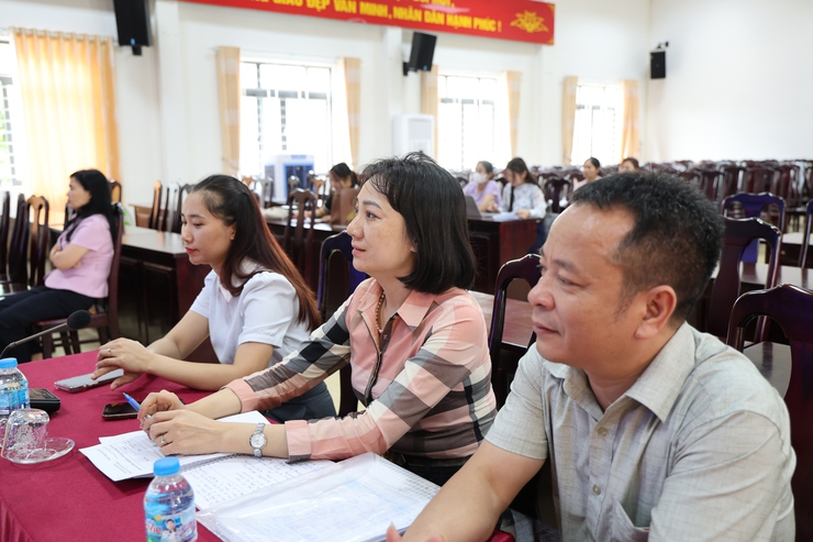 Tổng duyệt Chung khảo Hội thi Báo cáo viên, Tuyên truyền viên giỏi xã Tam Hưng năm 2026: Sẵn sàng cho ngày hội lan tỏa Nghị quyết của Đảng- Ảnh 3.