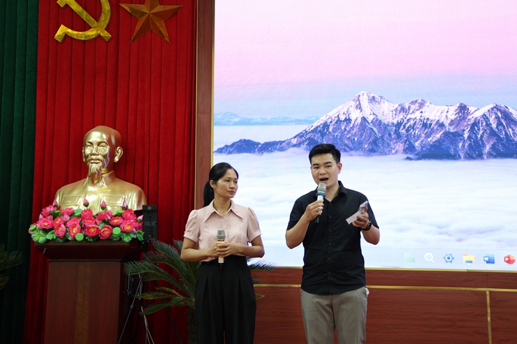 Tổng duyệt Chung khảo Hội thi Báo cáo viên, Tuyên truyền viên giỏi xã Tam Hưng năm 2026: Sẵn sàng cho ngày hội lan tỏa Nghị quyết của Đảng- Ảnh 5.