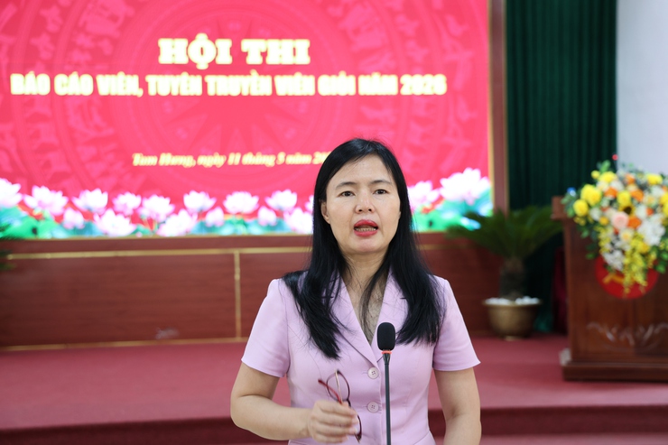 Tổng duyệt Chung khảo Hội thi Báo cáo viên, Tuyên truyền viên giỏi xã Tam Hưng năm 2026: Sẵn sàng cho ngày hội lan tỏa Nghị quyết của Đảng- Ảnh 12.