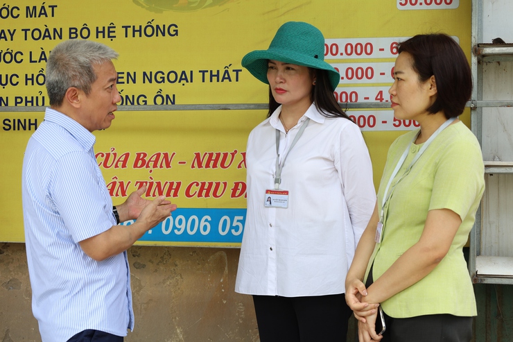 Phường Bồ Đề: Sâu sát cơ sở, đẩy mạnh Giải phóng mặt bằng Dự án cầu Trần Hưng Đạo với phương châm "Ý Đảng hợp lòng dân"- Ảnh 4.