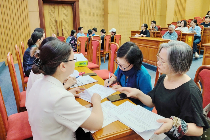 Phường Thanh Xuân đẩy nhanh tiến độ chi trả tiền bồi thường Dự án đường Vành đai 2,5- Ảnh 6.