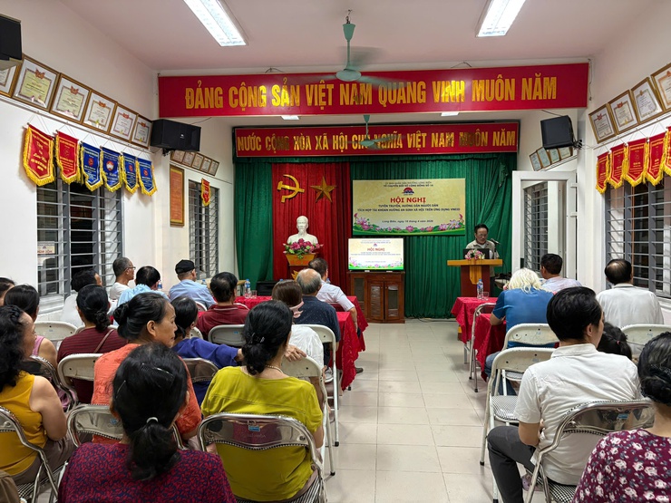 Phường Long Biên đẩy mạnh công tác tuyên truyền tích hợp tài khoản hưởng an sinh xã hội trên ứng dụng VneID- Nâng cao hiệu quả phục vụ người dân trong chuyển đổi- Ảnh 4.