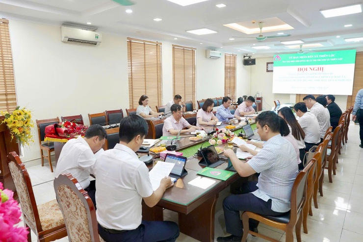 Ban đại diện Hội đồng quản trị Ngân hàng Chính sách xã hội xã Thiên Lộc họp phiên thứ nhất năm 2026- Ảnh 7.
