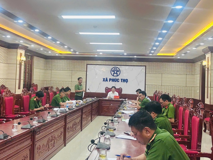 Phúc Thọ triển khai Hội thi lực lượng bảo vệ ANTT cơ sở giỏi Cụm thi số 15 năm 2026- Ảnh 4.