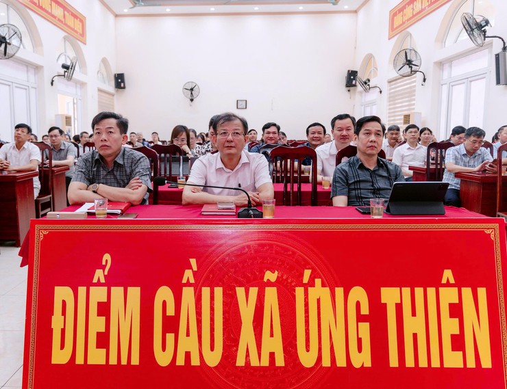 Xã Ứng Thiên quyết tâm đưa Luật Thủ đô 2026 sớm đi vào cuộc sống- Ảnh 1.