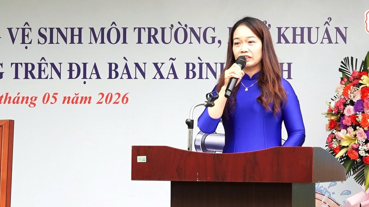 Lễ tổng kết Tháng hành động về An toàn thực phẩm và phát động vệ sinh môi trường, khử khuẩn, phòng, chống bệnh sốt xuất huyết và tay chân miệng trên địa bàn xã Bình Minh- Ảnh 7.