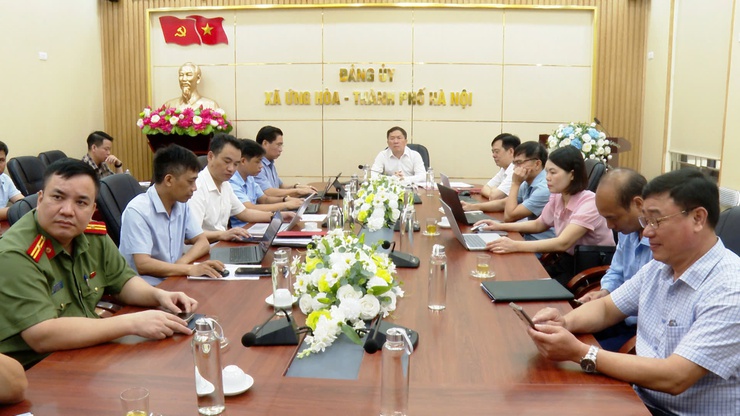 ỨNG HOÀ THAM DỰ HỘI NGHỊ QUÁN TRIỆT, TRIỂN KHAI THI HÀNH LUẬT THỦ ĐÔ- Ảnh 2.