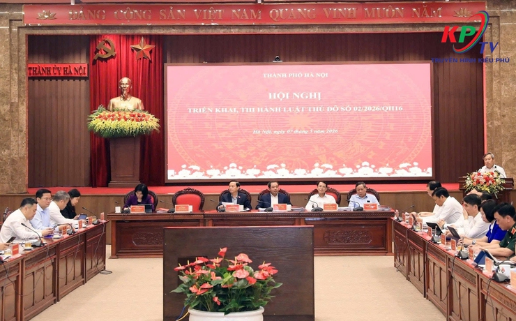 Hà Nội tổ chức hội nghị triển khai, thi hành Luật Thủ đô năm 2026- Ảnh 1.