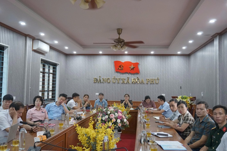 Xã Hòa Phú: Tham dự Hội nghị trực tuyến triển khai thi hành Luật Thủ đô năm 2026 và tổ chức giao ban định kỳ giữa Thành uỷ - HĐND - UBND - Uỷ ban MTTQ Việt Nam Thành phố với cơ sở- Ảnh 2.