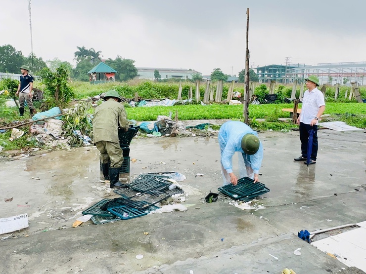 Phú Nghĩa tổ chức bảo vệ thi công giải phóng mặt bằng phục vụ Dự án đầu tư xây dựng hạ tầng kỹ thuật Cụm công nghiệp Đông Phú Yên- Ảnh 5.