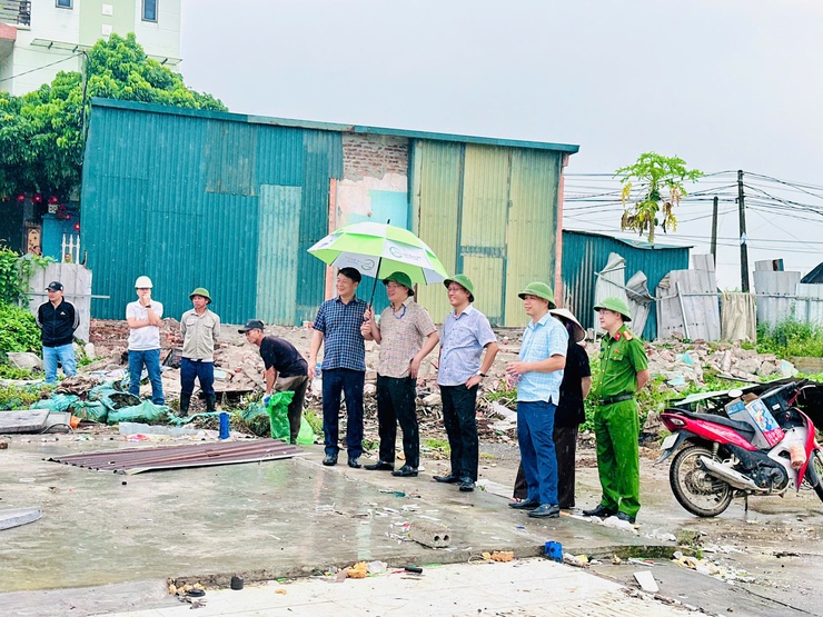 Phú Nghĩa tổ chức bảo vệ thi công giải phóng mặt bằng phục vụ Dự án đầu tư xây dựng hạ tầng kỹ thuật Cụm công nghiệp Đông Phú Yên- Ảnh 2.