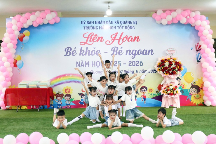 Trường Mầm non Tốt Động tổ chức thành công Liên hoan “Bé khỏe – Bé ngoan” năm học 2025-2026- Ảnh 3.