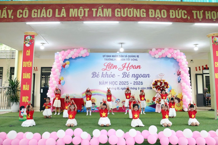 Trường Mầm non Tốt Động tổ chức thành công Liên hoan “Bé khỏe – Bé ngoan” năm học 2025-2026- Ảnh 5.