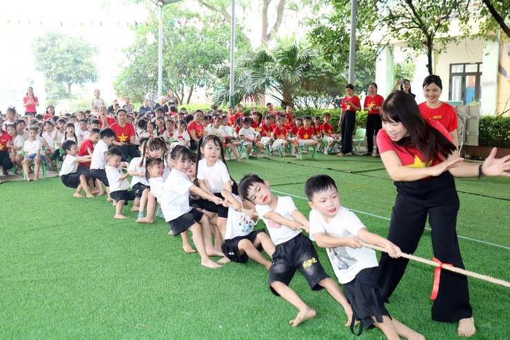 Trường Mầm non Tốt Động tổ chức thành công Liên hoan “Bé khỏe – Bé ngoan” năm học 2025-2026- Ảnh 6.