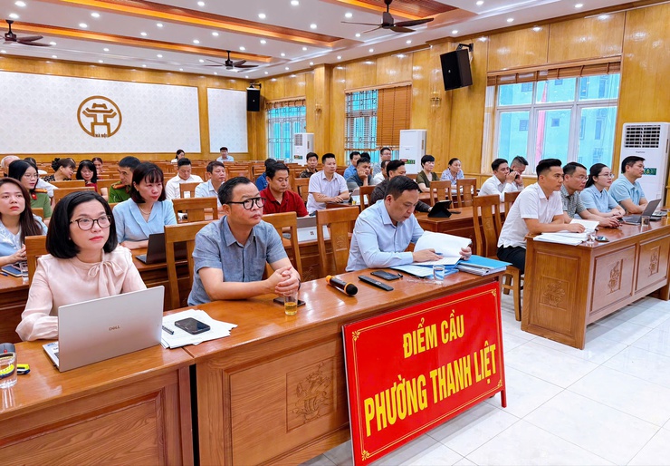 
Phường Thanh Liệt dự hội nghị triển khai thi hành Luật Thủ đô năm 2026- Ảnh 1.