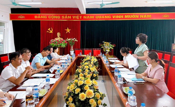 Đoàn giám sát của HĐND Phường giám sát tại Trường Mầm non Thanh Xuân Nam- Ảnh 2.