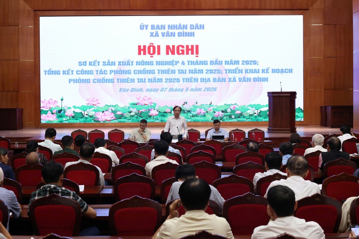 Xã Vân Đình tăng cường củng cố sản xuất nông nghiệp, chủ động ứng phó thiên tai- Ảnh 1.
