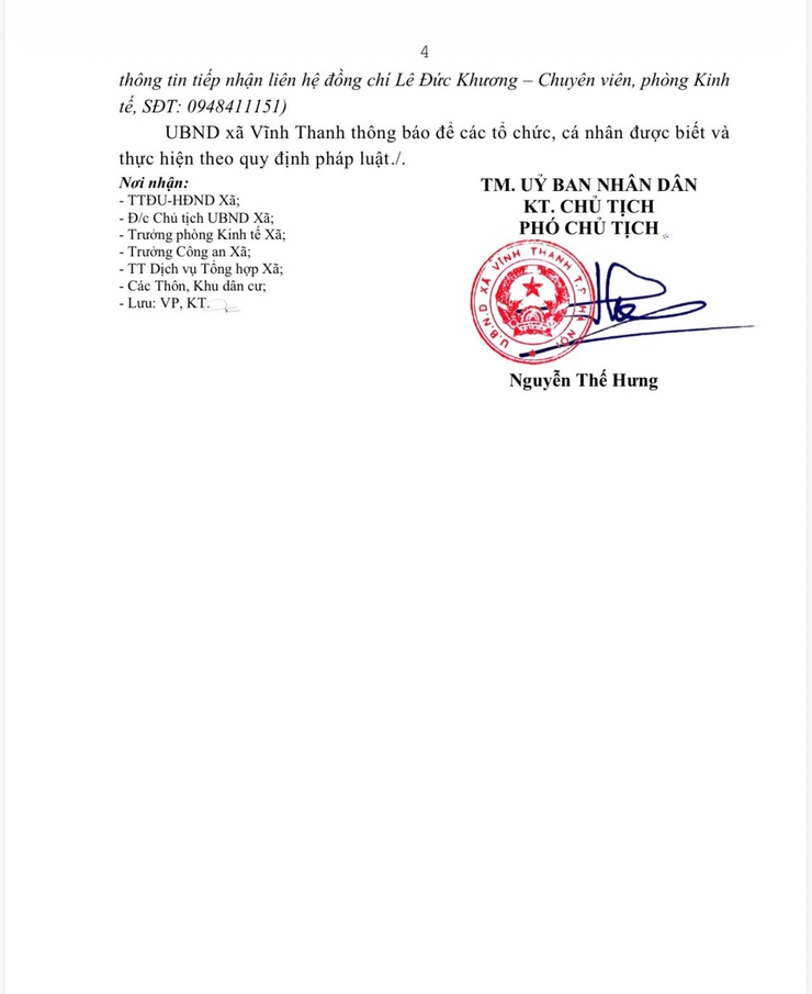 UỶ BAN NHÂN DÂN XÃ VĨNH THANH- Ảnh 4.