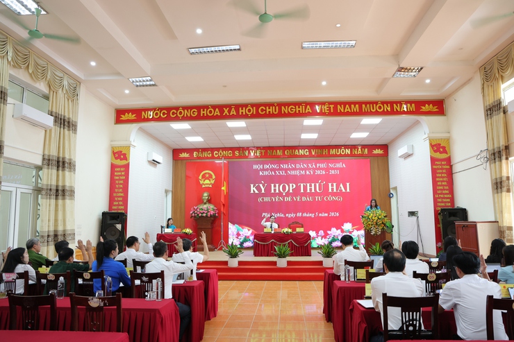 Hội đồng nhân dân xã Phú Nghĩa khóa XXI, nhiệm kỳ 2026 – 2031 tổ chức Kỳ họp thứ 2 – Kỳ họp chuyên đề về đầu tư công- Ảnh 7.