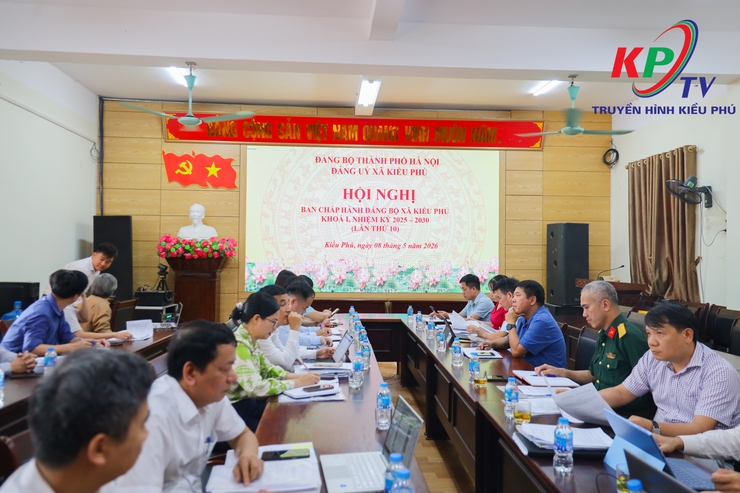 Đảng uỷ xã Kiều Phú tổ chức Hội nghị Ban Chấp hành Đảng bộ xã lần thứ 11, nhiệm kỳ 2025-2030- Ảnh 2.