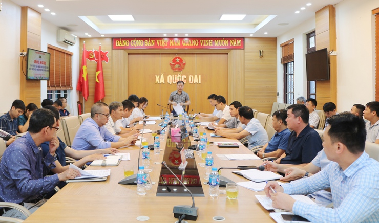 Quốc Oai quyết liệt đẩy nhanh tiến độ các công trình đầu tư công, phấn đấu giải ngân đúng kế hoạch năm 2026- Ảnh 1.